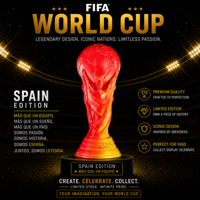 Spain Glory World Cup Statue 1