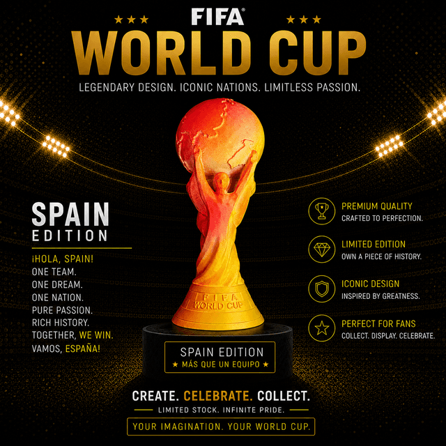 Spain Glory World Cup Statue 2